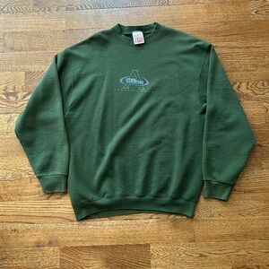green wilson crewneck